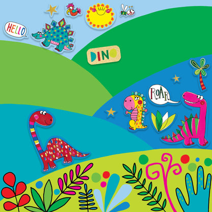 Sticker Scene Books - Dinosaur