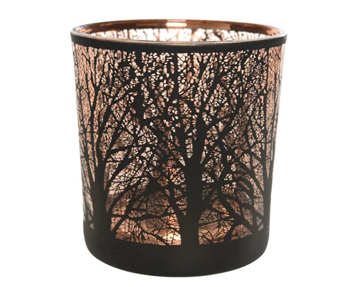 Tree Silhouette Candle Holder (Small)