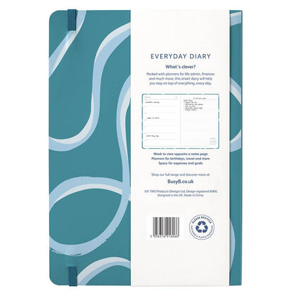 2026 Diary | Everyday Weekly Planner Diary | Pine Ribbon