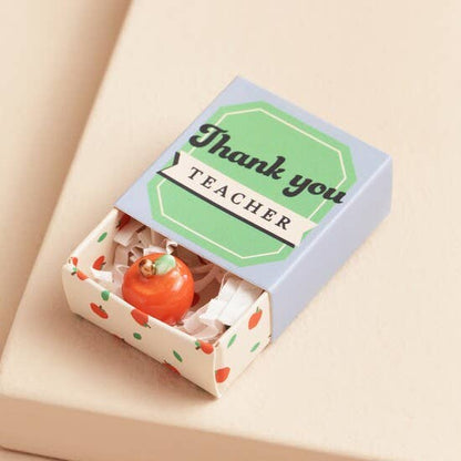 Tiny Matchbox Ceramic Tokens: Bear