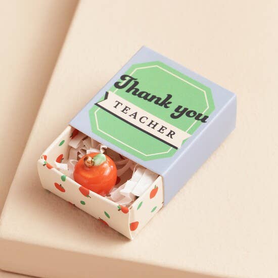 Tiny Matchbox Ceramic Tokens: Clover