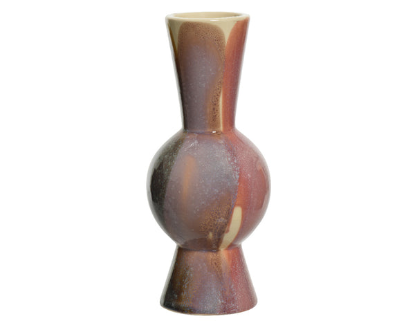 Pink Reactive Glaze Vase