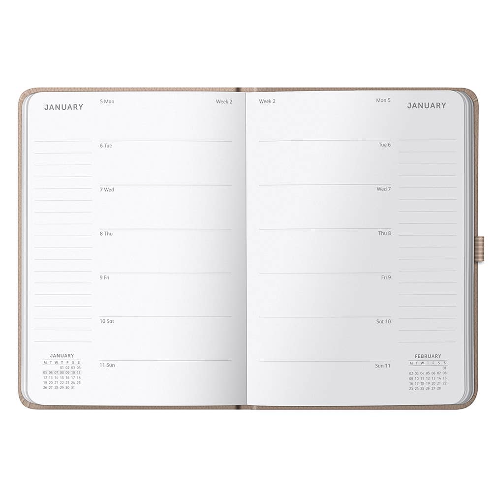 2026 Diary | Busy Life Diary & Weekly Planner | Caramel