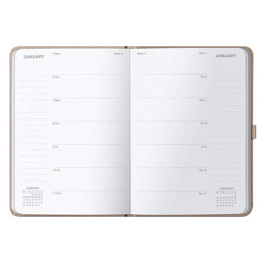 2026 Diary | Busy Life Diary & Weekly Planner | Caramel