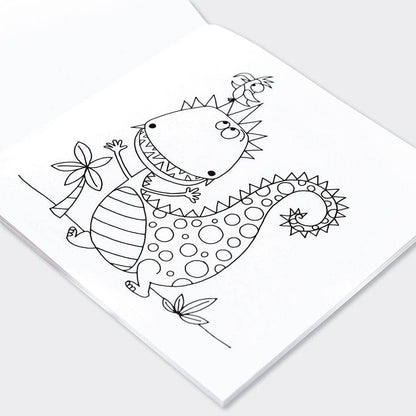 Children's Dinosaur Colouring Book