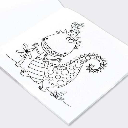 Children's Dinosaur Colouring Book