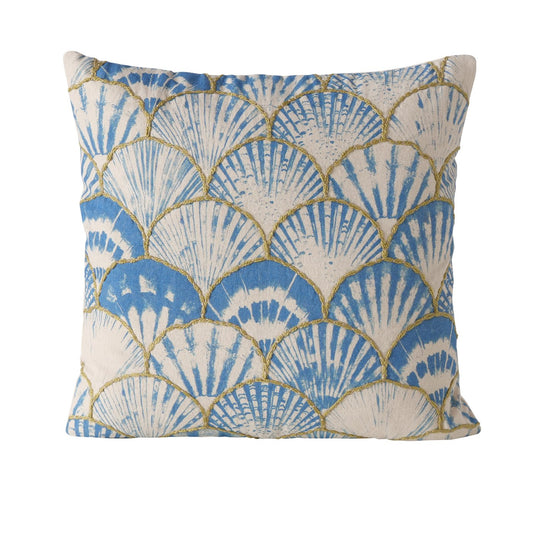 Handwoven Coquille Cushion