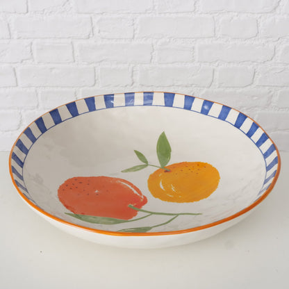'Oranges' Serving Bowl