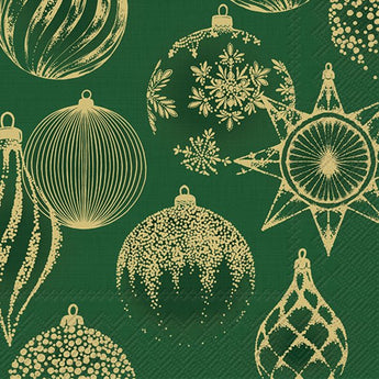 Shining Baubles - Lunch Napkin