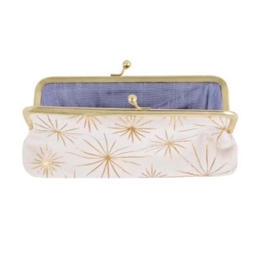 Gold Starburst Cosmetic Bag