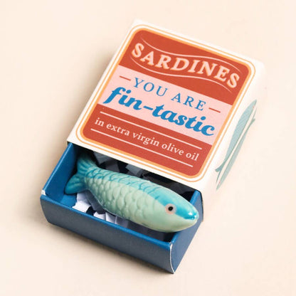 Tiny Matchbox Ceramic Tokens: Bear
