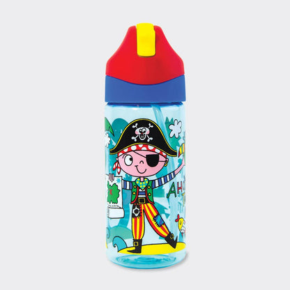 Children's Water Bottle With Straw - Pirate