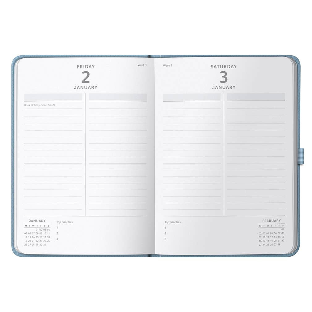 2026 Dual Schedule A5 Diary | Daily Planner | Day A Page