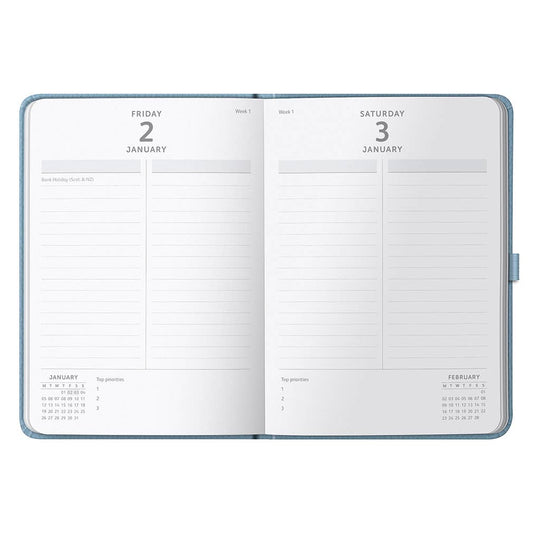 2026 Dual Schedule A5 Diary | Daily Planner | Day A Page