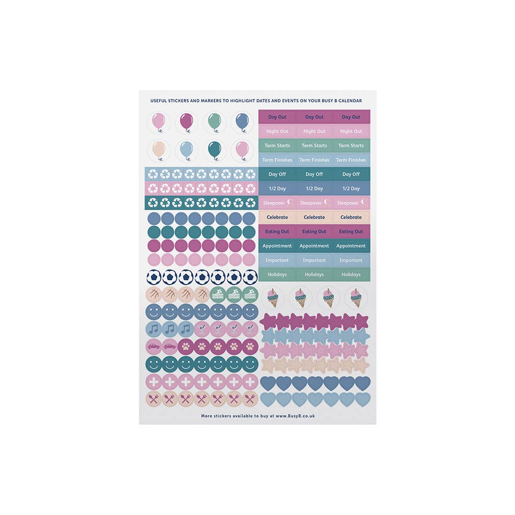 2026 Weekly Family Calendar, 5 Schedules, Lists & Pen