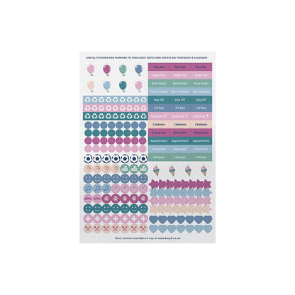 2026 Weekly Family Calendar, 5 Schedules, Lists & Pen