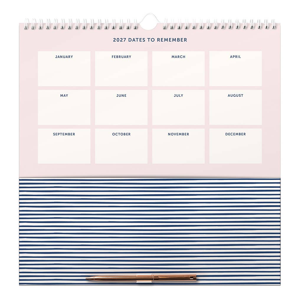 2026 Weekly Family Calendar, 5 Schedules, Lists & Pen