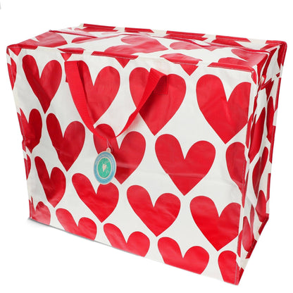Jumbo Storage Bag - Hearts