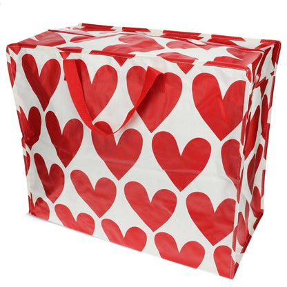 Jumbo Storage Bag - Hearts