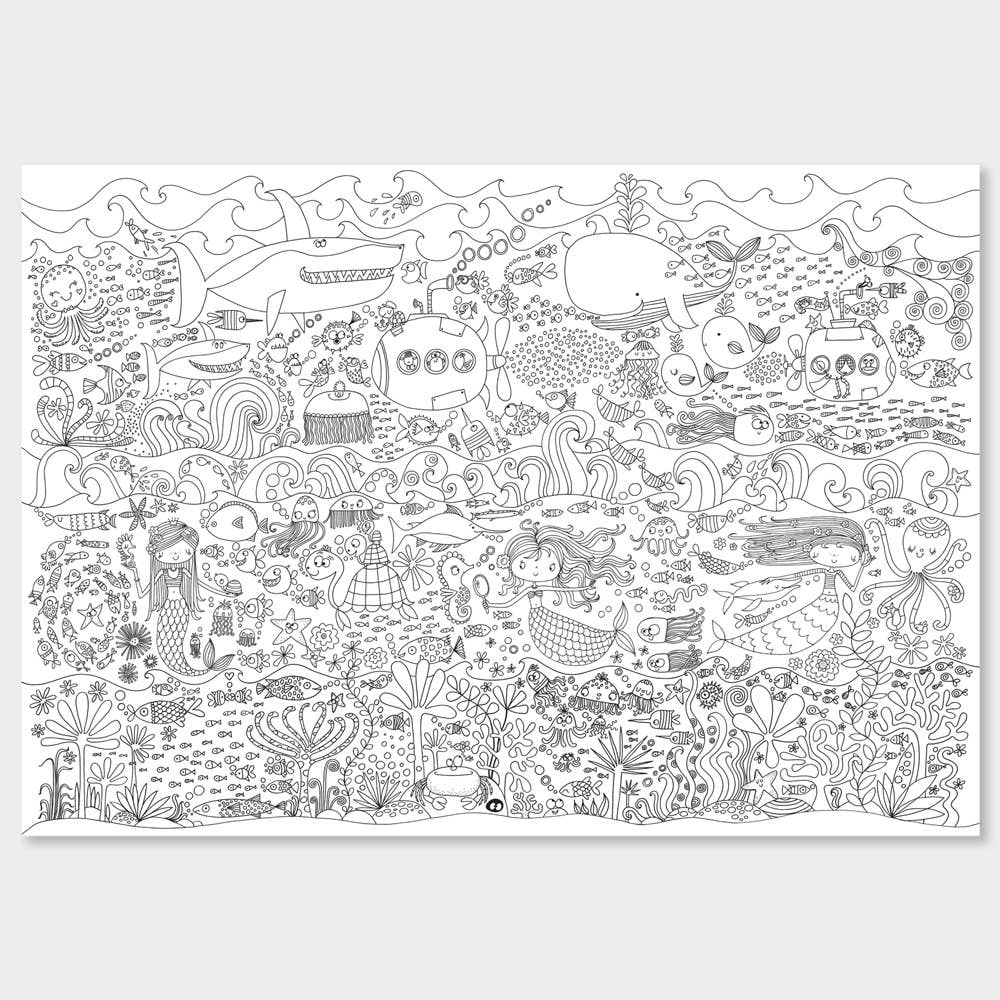 Colouring Posters - Under the Sea