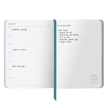 2026 Diary | Everyday Weekly Planner Diary | Pine Ribbon