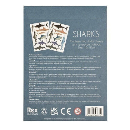 Temporary Tattoos - Shark