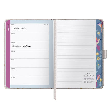 2026 A6 Diary, Weekly Planner, To-Do Lists & Notes | Gold