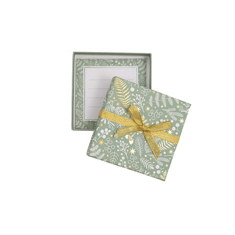 Small Gift Box - Green Berry Design