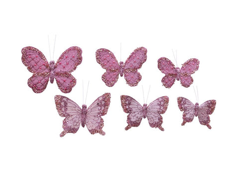 Pack of 6 Decorative Butterflies