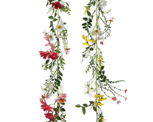 Assorted Spring Flower Garland