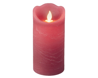 LED Waving Candle - Pink - Assorted Sizes