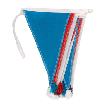 Red, White & Blue Fabric Bunting