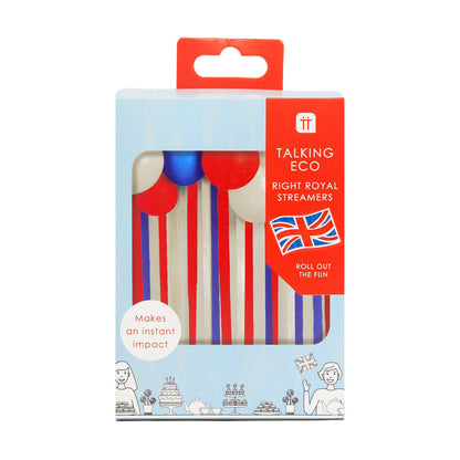 Red, White & Blue Streamers