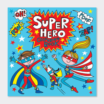 Colouring Book - 'Super Hero'