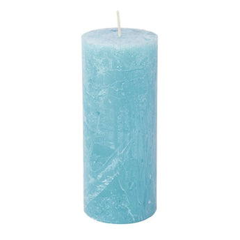 Pillar Candle - Turquoise Blue