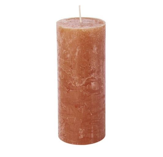 Pillar Candle -Terracotta